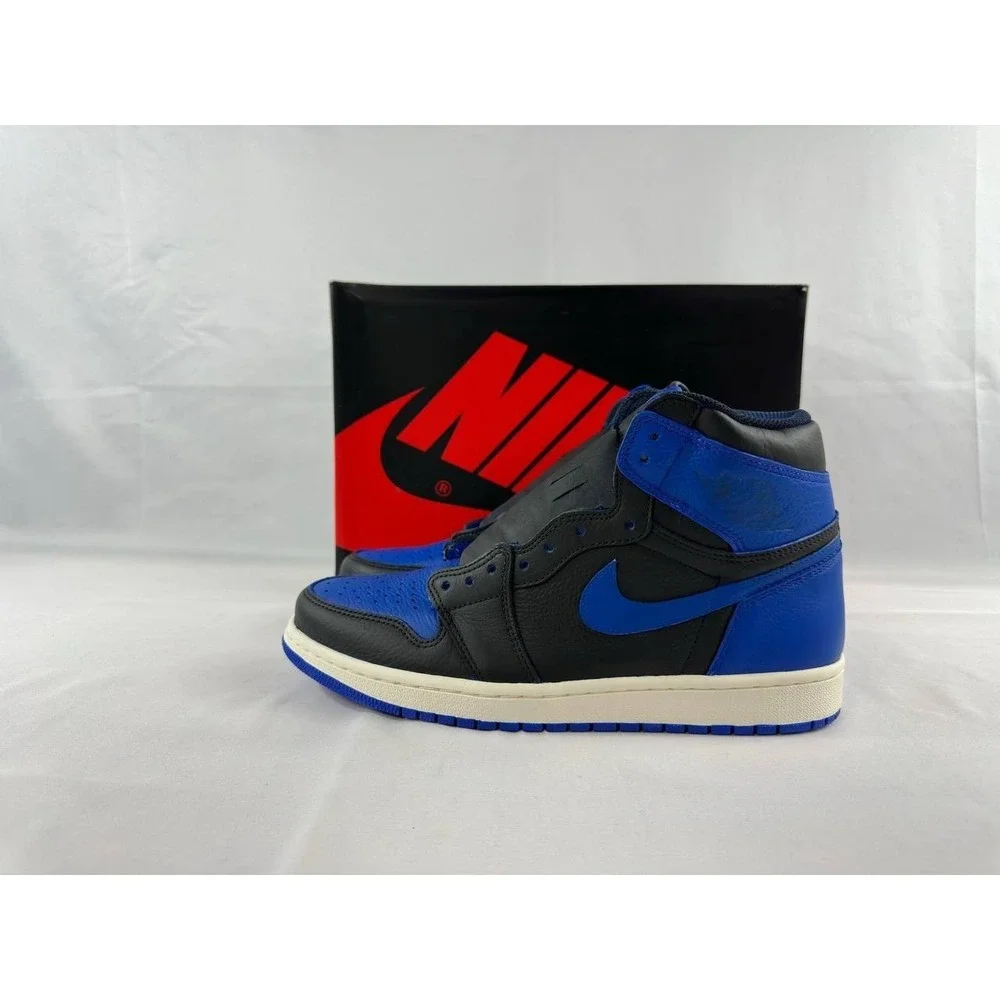 Nike Air Jordan 1 Retro High Hyper Royal 555088-401 Men's Size 10 Custom